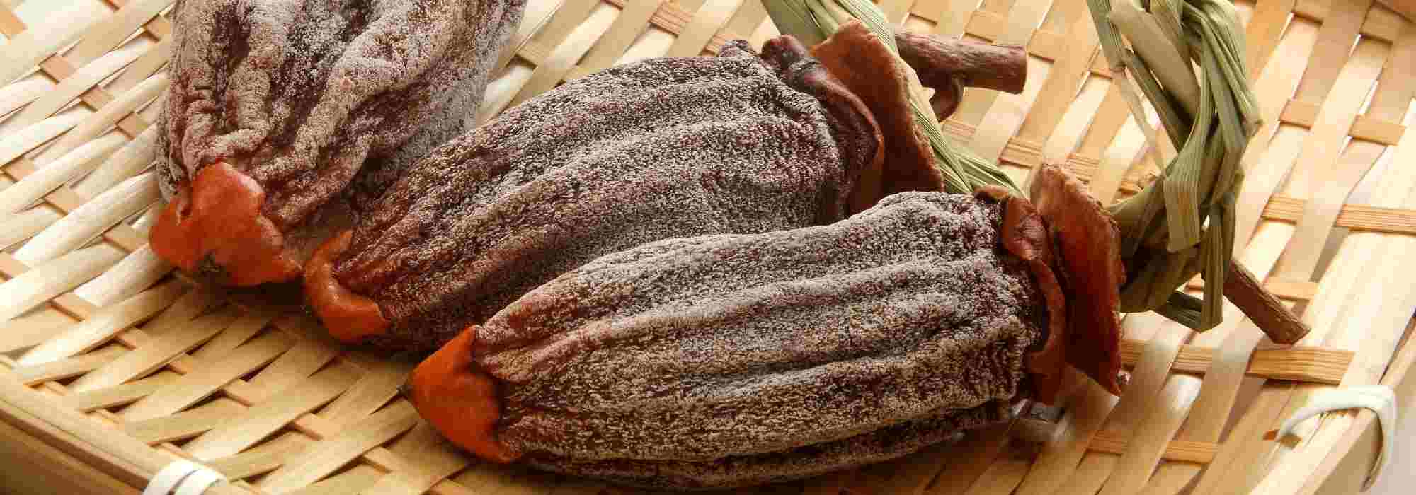 Hoshigaki or dried persimmon