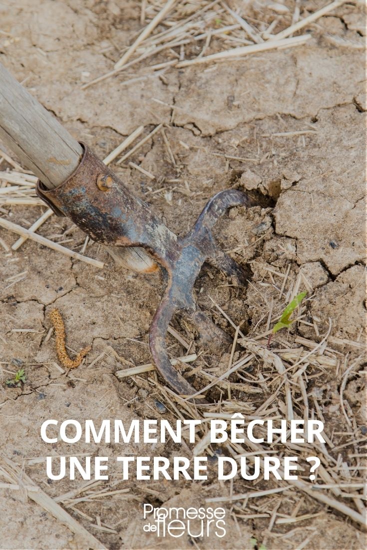 Digging up hard soil