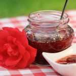 Rose petal jelly