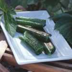 Making candied angelica